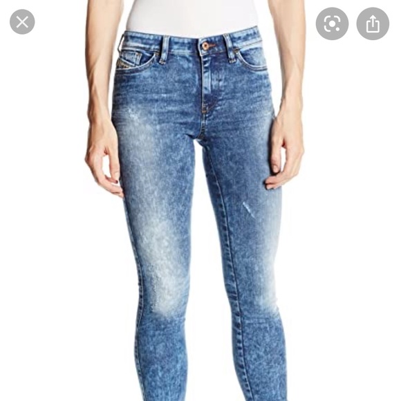diesel women's skinzee jeans